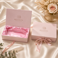 Boîte à perruque de luxe personnalisée rose, emballage pour extensions de cheveux, boîte cadeau pour cheveux, fabricant d'emballages en papier magnétique haut de gamme