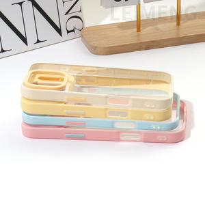 เคสกาวครีมแบบมีร่องสำหรับ <span class=keywords><strong>iPhone</strong></span> 15 14 13 <span class=keywords><strong>PRO</strong></span> <span class=keywords><strong>MAX</strong></span> <span class=keywords><strong>12</strong></span> 11อะคริลิคใสด้านหลังแข็งออกแบบโลโก้ได้โดยตรงจากโรงงาน - Product Image 3