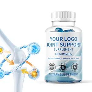 Glucosamine OEM/ODM Glucosamine Chondroitin Gummies Joint Support Gummies Glucosamine Chondroitin Msm Immune Support For Adults