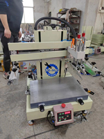 Machine d'impression d'écran de bureau avec l'imprimante d'écran de sac de papier de Table de vide pour la semelle intérieure de coussin supérieur de chaussure et le commutateur à Membrane