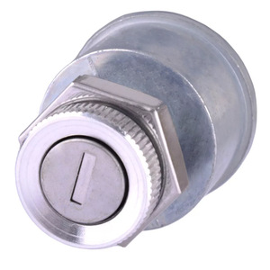 Interrupteur d'allumage pour voiturette de golf électrique Ez Go 17421G1 en alliage d'aluminium avec système de verrouillage à clé - Product Image 2