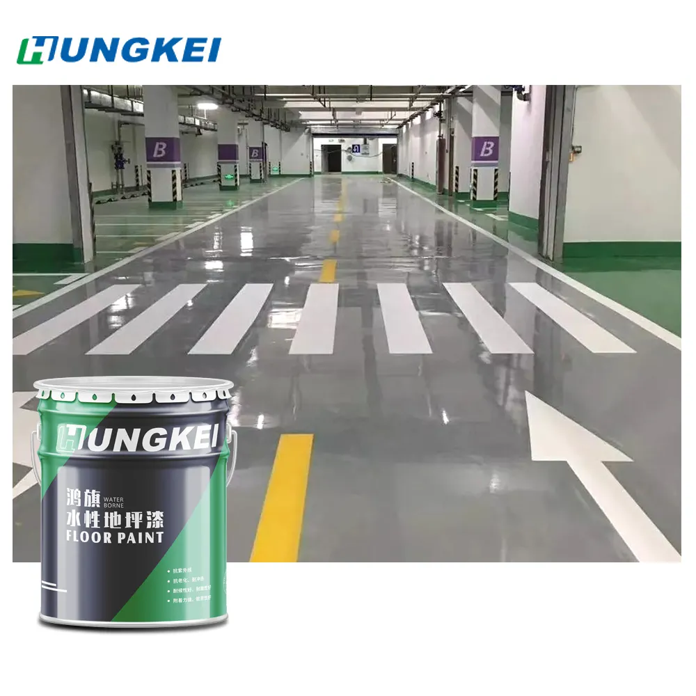 Customized Oil Based Enamel Excel Floor Resin Acrylic Polyurethane Coating 2k Urethane Paint