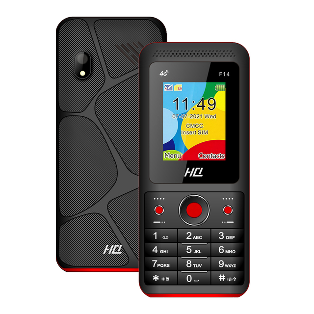 4G Dual SIM Bar Feature Phone with QWERTY Keyboard-1.7 Inch Multi-Language Cellphone