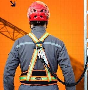 <span class=keywords><strong>Harnais</strong></span> <span class=keywords><strong>de</strong></span> sécurité demi-corps pour l'escalade en extérieur, protection contre les chutes, <span class=keywords><strong>sauvetage</strong></span>, alpinisme, <span class=keywords><strong>gilet</strong></span> avec polyester pour boucle - Product Image 6