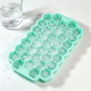 Moule à glaçons en silicone souple à 37 alvéoles, prix abordable, facile à démouler - Product Image 5