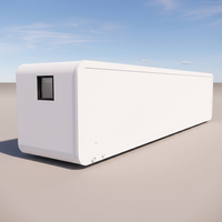 Villa mobile de luxe de 40 pieds, style Apple Cabin, moderne, 1 chambre, maison de vacances