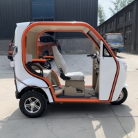 Vente en gros d'usine, scooter électrique de loisirs, tricycles, 3 roues, semi-fermé, 2 places, type de carrosserie ouverte, 800W, 60V