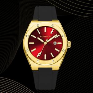Reloj Deportivo de Lujo con Cronógrafo de Cuarzo para Hombre, Correa de Silicona Impermeable, Marca OEM, Diámetro de Esfera de 47 mm, Correa de 22 mm, Diseño Moderno - Product Image 6