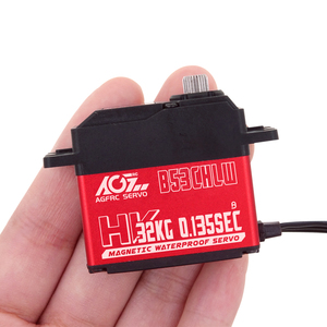 AGFRC B53CHLW 32KG Alto Torque 0.135s 8.4V HV Engranaje Metálico Sin Núcleo Impermeable Programable Digital 25T para Coche RC y Robot - Product Image 2