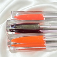 Nouveau design, gloss à lèvres liquide minéral brillant, longue tenue, imperméable, hydratant, végétalien, naturel, avec paillettes chimiques