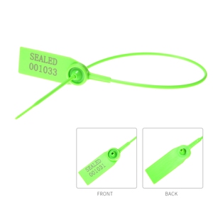Disposable Plastic Seals Tags Security Anti-Tamper Seal Label Pull <strong>Tite</strong> Self-Locking Zip Ties for Clothes, Shoes, <strong>Bags</strong> - Product Image 5