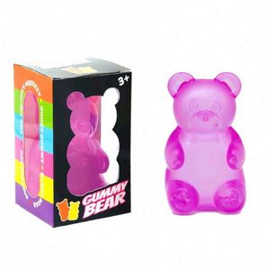 Wholesale <b>Gummy</b> <b>Bear</b> TPR Squishy Ball Fidget Toy Colorful Stress Relief Fatigue Cute Anti-Stress Sensory Boys for Kids Adults - Product Image 6