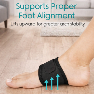 Soportes de Arco Ajustables, Almohadillas Metatarsales, Banda para Aliviar el Dolor de Pies por Fascitis Plantar - Product Image 3