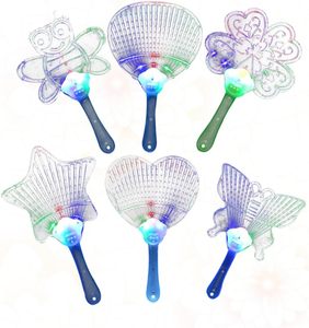 Ventilateur souple lumineux LED multicolore personnalisé style ROMANCE pour fêtes et festivals de musique – Stock usine - Product Image 5