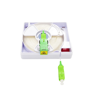 Kích thước nhỏ 1 cổng sợi chấm dứt hộp vô hình 0.9mm sợi cáp SC LC kết nối trong nhà sợi quang faceplate - Product Image 1