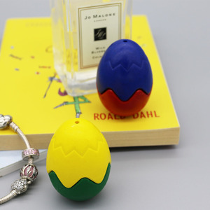 Bán Buôn Trứng Hình Dạng Tùy Chỉnh Bút Chì Màu Set Cho Kid Món Quà Giáng Sinh - Product Image 3