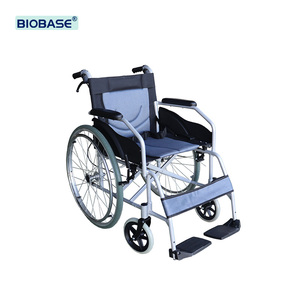 BIOBASE Silla <span class=keywords><strong>de</strong></span> <span class=keywords><strong>ruedas</strong></span> manual <span class=keywords><strong>para</strong></span> pacientes en <span class=keywords><strong>casa</strong></span> silla <span class=keywords><strong>de</strong></span> <span class=keywords><strong>ruedas</strong></span> plegable <span class=keywords><strong>de</strong></span> PU silla <span class=keywords><strong>de</strong></span> <span class=keywords><strong>ruedas</strong></span> médica <span class=keywords><strong>para</strong></span> uso hospitalario - Product Image 4