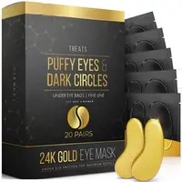 Private Label ANTI-AGEING 24 Karat Gold unter Patch-Maske Organische Hydrogel-Kollagen-Augen maske Koreanische Augen maske unter Augenklappe