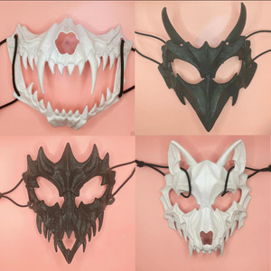 Hot Sale Halloween Decoration Party Fashion Dance Performance <strong>Mask</strong> Half Face <strong>Mask</strong> Bleeding <strong>Tiger</strong> Hag Dog Wolf <strong>Mask</strong> - Product Image 6