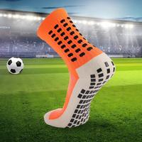 Chaussettes de football personnalisées antidérapantes avec points de grip, épaisses et rembourrées, pour hommes, pour les entraînements et les matchs