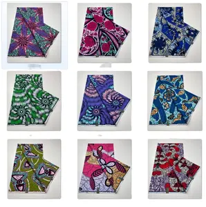 Nuevo patrón diseño de moda Holanda Ankara cera 100% algodón tela de impresión de cera africana