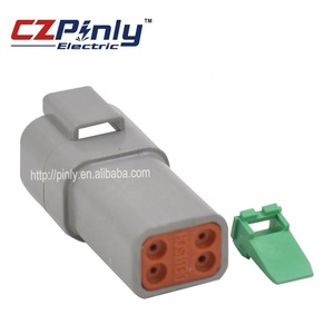 4 voies Mâle Prise <span class=keywords><strong>Automatique</strong></span> Deutsch Dt Connecteurs Dt04-4P At04-4P D'accouplement Dt06-4S At06-4S - Product Image 1