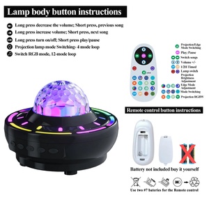 Modern LED RGB Music Rhythm Atmosphere Starry Projector <b>Light</b> Northern <b>Lights</b> Dynamic Night Starry Sky Projector <b>Light</b> - Product Image 4