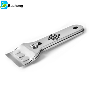 Lame de nettoyage multifonction pour cuisine, <span class=keywords><strong>grattoir</strong></span> de décontamination en acier inoxydable pour carreaux de céramique - Product Image 5