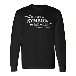 Camiseta familiar de manga larga con estampado de Christian If It's A Symbol To Hell With It - Product Image 2