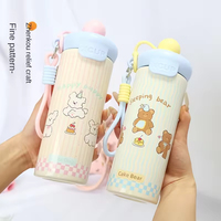 Bouteille d'eau isotherme portable grande capacité en acier inoxydable 316 avec paille et couvercle pour enfants – Meilleure vente