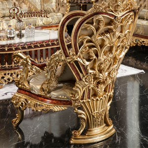 مجموعة أرائك خشبية أوروبية عتيقة الطراز من الأرائك للبيع زاوية كلاسيكية فرنسية فاخرة أنيقة - Product Image 5