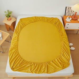 Bed Cover Japanse Effen Kleur Bed Cover Anti-Slip Stof Deken Bed Cover Vier Seizoenen - Product Image 6