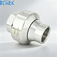 Buse de pulvérisation rotative automatique KUMEA en acier inoxydable 316L résistant à la corrosion M27500 PTFE pour le nettoyage des réservoirs