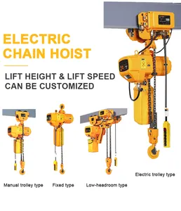 Chine Palan à chaîne électrique à télécommande sans fil de haute qualité 230v 6m 500kg 800kg