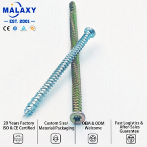 Tornillo para Concreto Malaxy Personalizable de Acero Inoxidable 410 con Cabeza Torx, Estándar Alemán, Alta y Baja Resistencia - Product Image 3