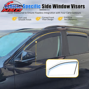 Déflecteurs de vitres latérales en PC injecté pour Chevrolet Equinox 18-24, protection des portières de voiture - Product Image 3