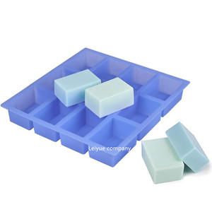 Tùy Chỉnh Hình Chữ Nhật Xà Phòng Ổ Khuôn Kích Thước Lớn Silicone Khuôn Moule Samon Khách Sạn Xà Phòng Thanh Làm Khuôn Xà Phòng Làm Nhà Cung Cấp - Product Image 1