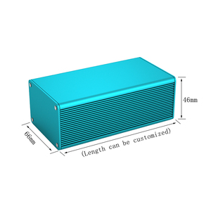 Boîtier de projet en aluminium, boîtier électronique, boîtier d'onduleur, boîtier pour carte de circuit imprimé, dissipateur thermique, petit boîtier de projet en aluminium - Product Image 3