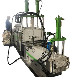 High Efficiency Double Stage Waste PP PE Plastic Recycling Clean Pellets Extruder Pelletizer Granule Machine For Plastics