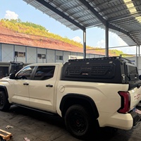 Capot de camionnette en acier étanche à toit surélevé avec porte arrière et porte-bagages pour Ford Ranger 2022 à 2025 5 pieds Fournisseur