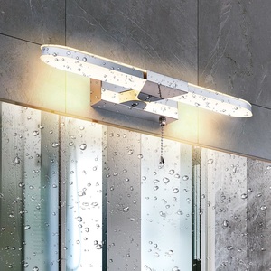 Lámparas LED Decorativas de Lujo para Baño, Modernas, de Hierro, Resistentes al Agua IP44, Luz Blanca Cálida, para Colocar Sobre el Espejo - Product Image 4