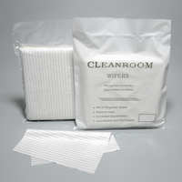 Lingettes de nettoyage sans peluches en microfibre pour salle blanche, anti-EDS, fournisseur chinois