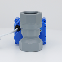 Mini Elektrisches Kugelventil CPVC Korrosionsbeständig IP67 OEM Wasserkontrolle Hochtemperatur 90° Drehung AC/DC Manuelle Funktion