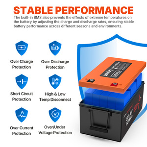 Batería para Carro de Golf de 48V 100Ah de Ciclo Profundo Recargable con Voltaje y Capacidad Personalizados - Product Image 5