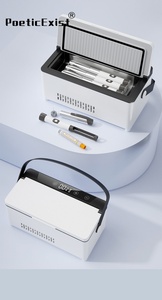 PoeticExist Insulin Refrigerated Chair <strong>Cooler</strong> <strong>Box</strong> Handle Portable <strong>Rechargeable</strong> Car Home Dual-use Medicine Food Storage 48h Ice - Product Image 6