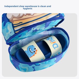 Bolsa de Natación con Diseño de Dibujos Animados para Niños, <span class=keywords><strong>Mochila</strong></span> Impermeable con Compartimento Seco y Húmedo, Bolsa de Playa para Niños y Niñas - Product Image 3
