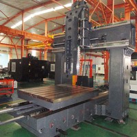 Centre d'usinage CNC à portique GMF4028R avec broche carrée, machine de découpe de métal à haute rigidité