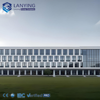 Estructuras de Acero Prefabricadas Económicas, Diseño Moderno para Escuelas, Edificios Industriales y de Oficinas