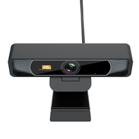 360 Derece Döndürme Canlı Yayın 4K USB2.0 CMOS Web Kamerası Dahili Mikrofon Hoparlör Android TV için Üç Düğmeli Uzaktan Kumanda