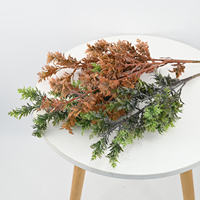 Eternal Bloom Künstliche Vanilleblume 75cm Seidenblume für Hochzeitsstrauß Tischdekoration Weihnachtsdekoration Handgefertigt Grün